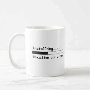 "Jiu Jitsu installierend Brasilianer" Tasse