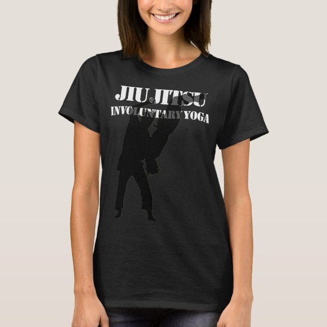 Jiu Jitsu Involuntary Yoga T-Shirt (Vorderseite)