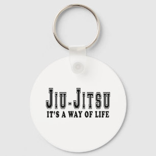 Jiu-Jitsu ist es Lebensart Schlüsselanhänger