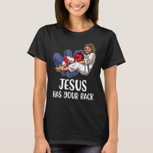 Jiu Jitsu Jesus hat Ihren Rücken Bjj brasilianisch T-Shirt
