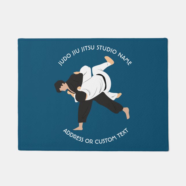 Jiu Jitsu Judo Martial Arts Studio Fußmatte (Vorderseite)