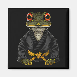 Jiu-Jitsu Judo MMA Kröte Taekwondo Frosch Kickboxe Magnet