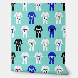 Jiu Jitsu Jujitsu Martial Arts Anzugs Pattern Tapete