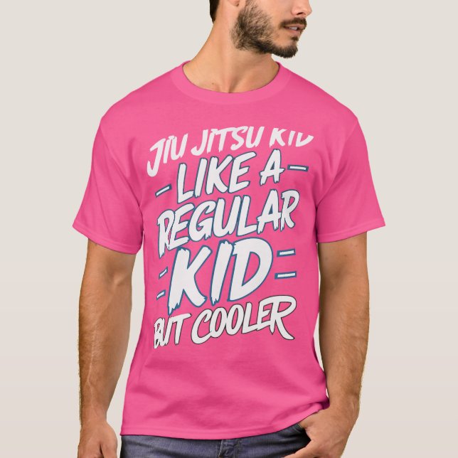 Jiu Jitsu kid wie ein normales Kind, aber Cooler T-Shirt (Vorderseite)