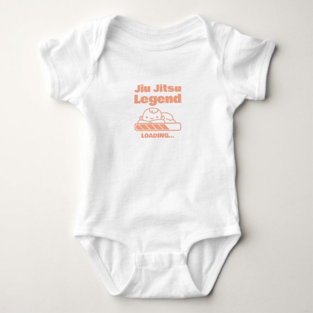 Jiu Jitsu Legend Loading Baby Strampler (Vorderseite)