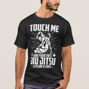 Jiu Jitsu Lesson ist frei brasilianischer Bjj T-Shirt