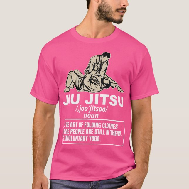 Jiu Jitsu Lover Definition Bjj oder Mixed Martial  T-Shirt (Vorderseite)