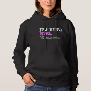 Jiu-Jitsu-Mädchen Hoodie