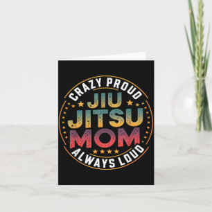 Jiu Jitsu Mama Brasilianische Kampfsport-Mutter Fa Karte