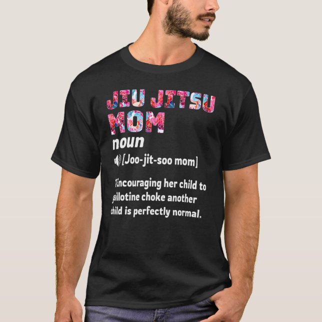 Jiu Jitsu Mama Definition T-Shirt (Vorderseite)