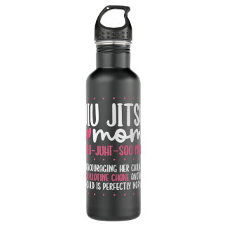Jiu Jitsu Mama Jiujitsu BJJ Brasilianischer Jiu Ji Edelstahlflasche