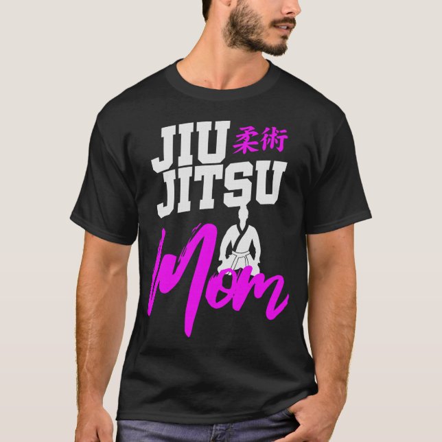 Jiu Jitsu Mama Martial Arts Mother Day Funny T-Shirt (Vorderseite)