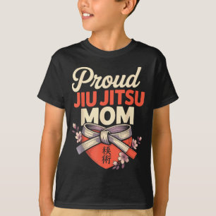Jiu Jitsu Mama Mutter Retro Design T-Shirt