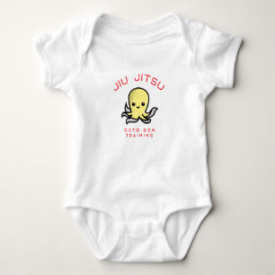 Jiu Jitsu Octo-gon Training Baby Strampler