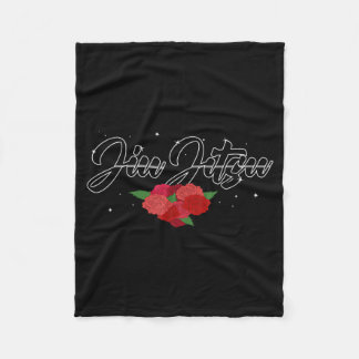 Jiu Jitsu Rosenblüte Jiu Jitsu Fleecedecke