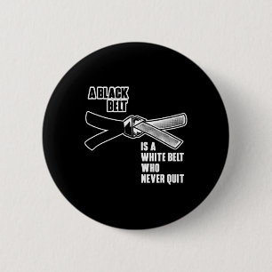 Jiu Jitsu Schwarzgurtel Mma Karate Brasilianischer Button