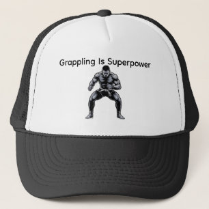Jiu-Jitsu Style Vector Art Cap Truckerkappe
