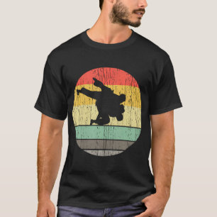 Jiu Jitsu Throw Vintag Combat Gracie Bjj Mixed Mar T-Shirt