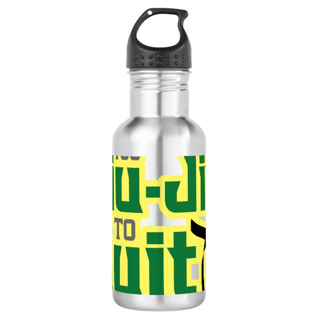 Jiu-Jitsu Trinkflasche (Vorderseite)