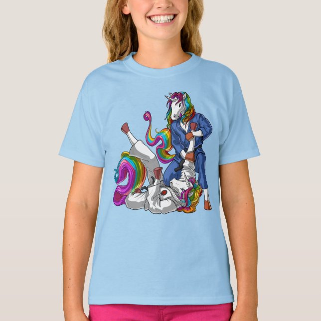 Jiu-Jitsu Unicorns T-Shirt (Vorderseite)