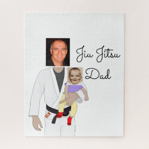 Jiu Jitsu Vater Benutzerdefinierte Foto und handge