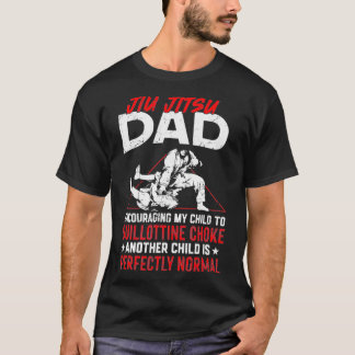 Jiu Jitsu Vater Pater Jiu Jitsu Vater ermutigen  T-Shirt