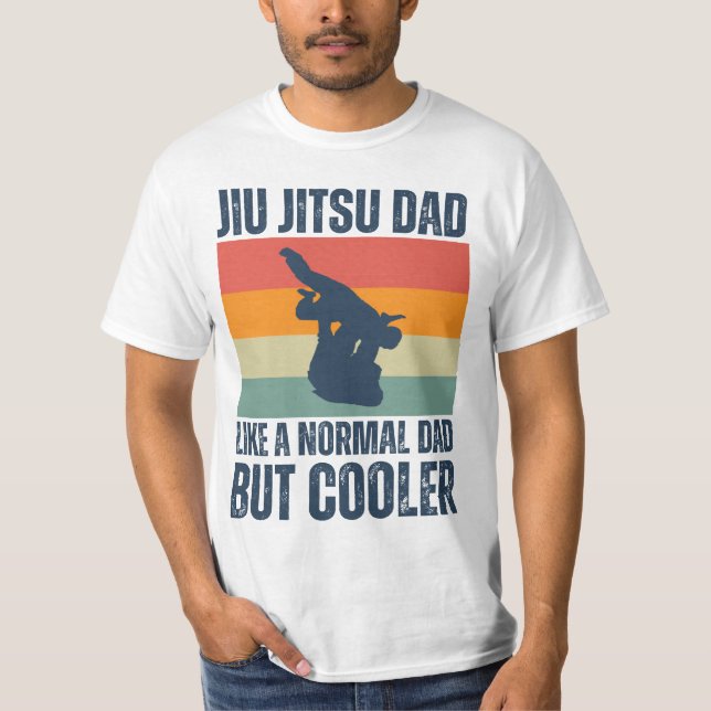 Jiu Jitsu Vater T-Shirt (Vorderseite)