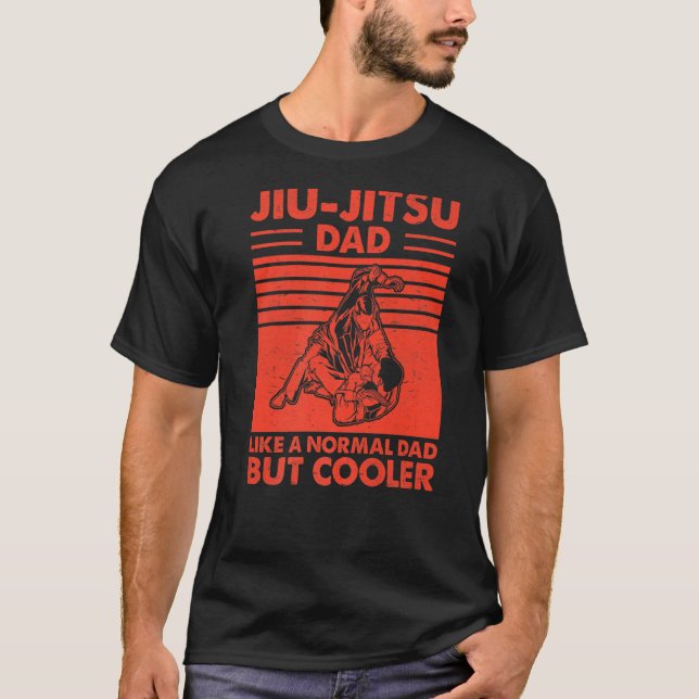 Jiu Jitsu Vater wie ein normaler Vater, aber Coole T-Shirt (Vorderseite)