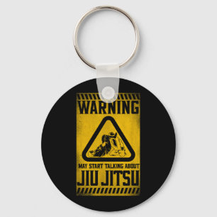 Jiu Jitsu Warnung Warnung Kann damit anfangen, dar Schlüsselanhänger