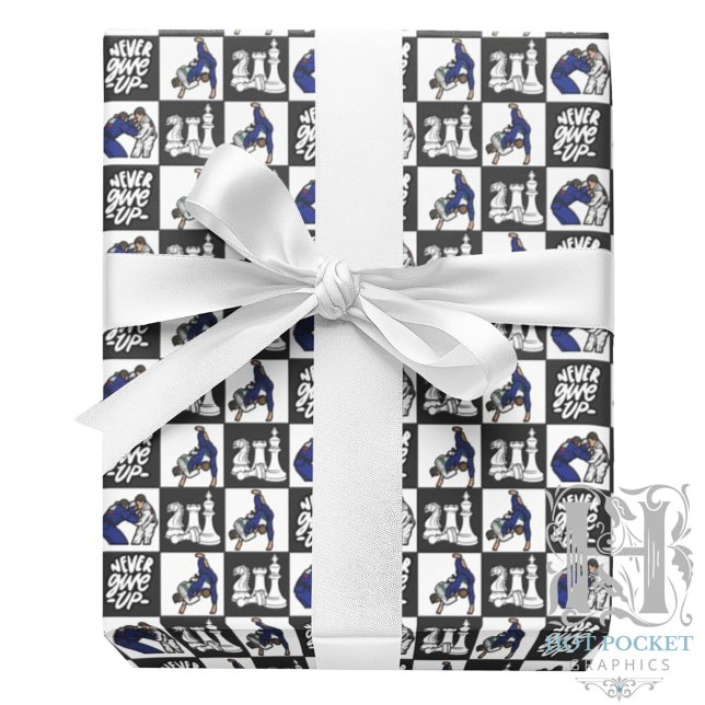Jiu Jitsu Wrapping Paper Geschenkpapier (Von Creator hochgeladen)