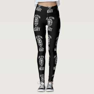 Jiu Jitsu Zug wie ein Beast-BJJ-MIXED MARTIAL ARTS Leggings