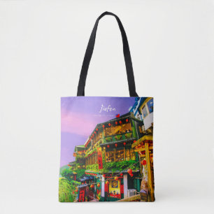 Jiufen, Taiwan - Antikes Teehaus Tasche