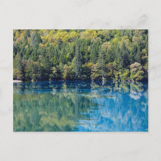 Jiuzhaigou Postkarte (Vorderseite)