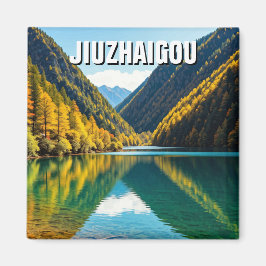 Jiuzhaigou Valley National Park China Magnet