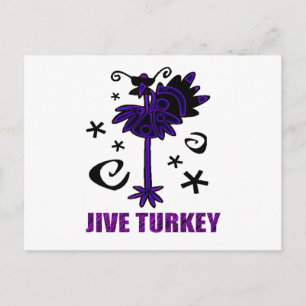 JIVE TURKEY POSTKARTE