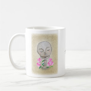 Jizo Art Buddhistische MeditationYoga-Liebhaber In Kaffeetasse