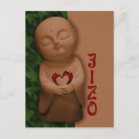 Jizō holding a heart CC0796 Sympathy