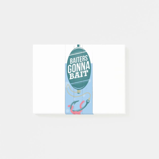 JJ53 Baiters, das zu .tif geht Post-it Klebezettel (Vorderseite)