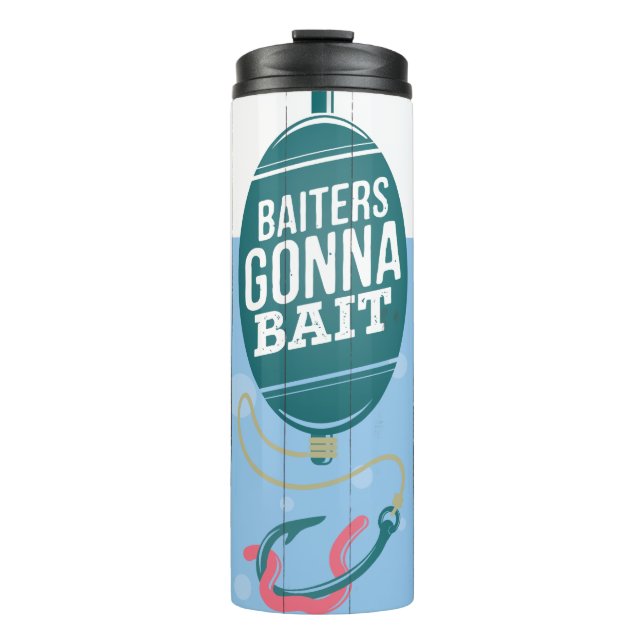 JJ53 Baiters, das zu .tif geht Thermosbecher (Vorderseite)