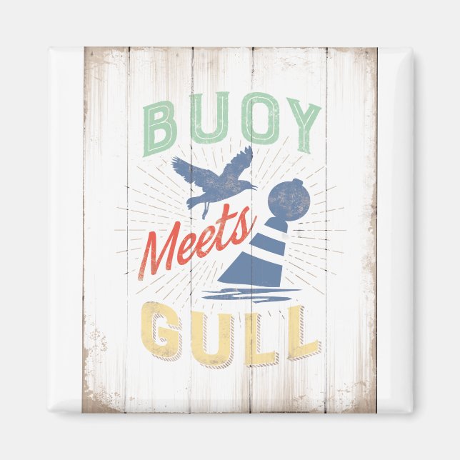 JJ72 Buoy Meets Gull.tif Magnet (Vorne)