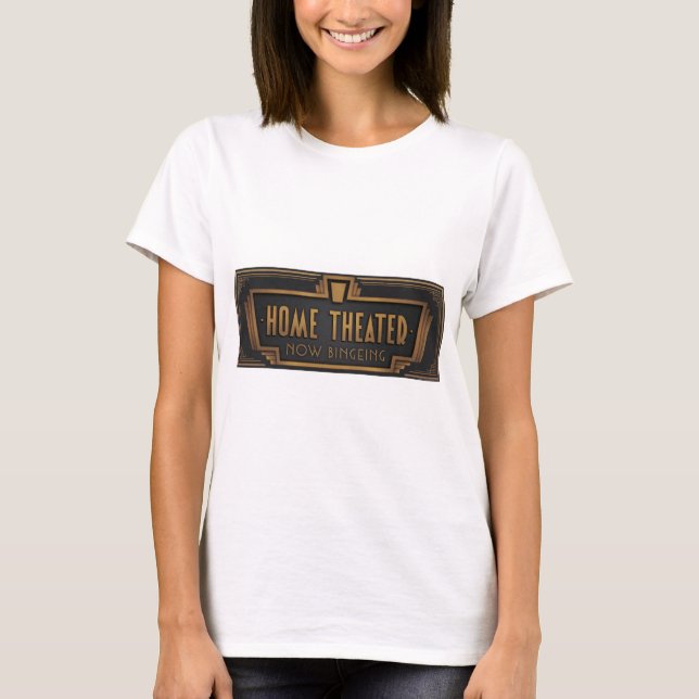 JJ76 Zuhause Theater.tif T-Shirt (Vorderseite)