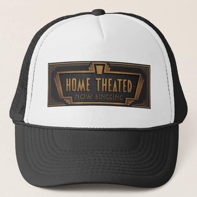 JJ76 Zuhause Theater.tif Truckerkappe (Vorderseite)