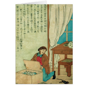 JJ Audubon en voyage aux disovers du Japon un rat
