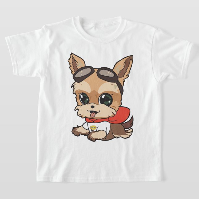 JJ Flying mit Logo auf Back Youth T - Shirt (Ablage )