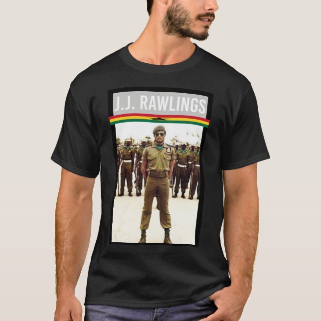 JJ Rawlings Ghana Classic T - Shirt (Vorderseite)