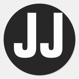 JJ Tribute Runder Aufkleber