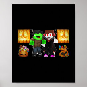 Jj und Mikey! _ Happy Halloween Poster