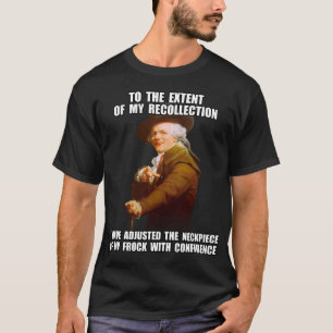 Jjoseph Ducreux veralteter Rap Poppin Neckpiece T-Shirt