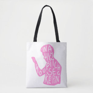 JJs Silhouette-Hausmeisterangebot in Pastellrosa Tasche