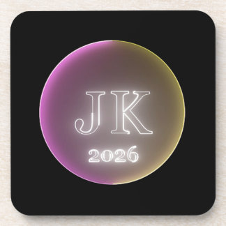 JK 2026 Hart-Coaster Getränkeuntersetzer